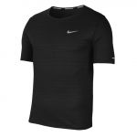 Nike T-shirt Miler Top Preto S - CU5992-010-S