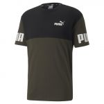 Puma T-shirt Power Colorblock Noite da floresta M - 849801-70-M