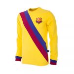 COPA T-shirt FC Barcelona Away 1974 -75 Retro Football Shirt Yellow XL - 704-XL