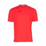 Joma T-shirt Combi m/c Coral XXL - XXXL - 100052.040-XXL - XXXL