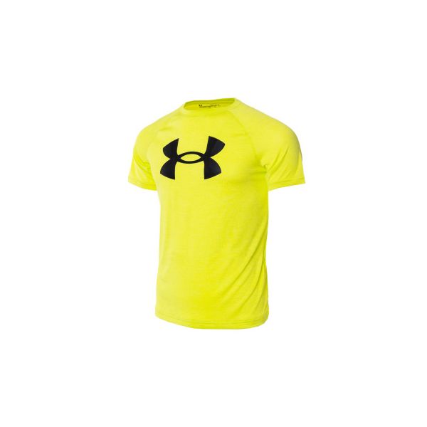 Under Armour T-shirt UA Tech Twist Jr High-Vis Yellow-Black 122 cm -  1371429-731-122 cm