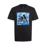 Adidas T-shirt Graphic Gaming Jr black 176 cm - IB9142-176 cm
