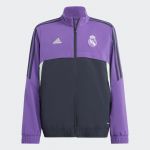 Adidas Casaco de Apresentação Condivo 22 Real Madrid Active Purple / Night Navy 164 - HT8804-0004