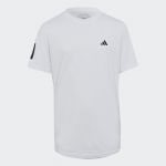 adidas T-Shirt de Ténis 3-Stripes Club White 140 - HR4287-0003