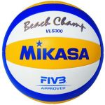 Mikasa Bola Beachvolleyball Beach Champ Vls 300 Dvv 1608-5 5 Branco