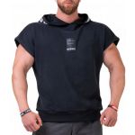 Nebbia T-shirt No Limits Rag Top With a Hoodie 1750130 M Preto