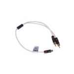 Fusion Electronics Fusion MS-RCAYM 1Female-2Male Shielded Twisted RCA Y-Cable - FUS0101262100