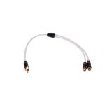 Fusion Electronics Fusion MS-RCAYF 1Male-2FeMale Shielded Twisted RCA Y-Cable - FUS0101262200