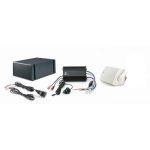Polyplanar MP3-KIT-7 White Amp And Speaker Kit - POLMP3KIT7W