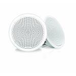 Fusion Electronics Fusion FM-F77RW 7"" White Round Flush Mount Speakers - FUS0100230000