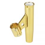 Lee's Tackle Lee'S Clamp-On Rod Holder Gold Aluminum Vertical Pipe Size #4 - RA5004GL-LEE