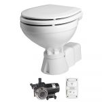 Johnson Pump Aquat Toilet Silent Electric Compact 12V - 80-47231-01-JOH