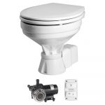 Johnson Pump Aquat Toilet Silent Electric Comfort 12V - 80-47232-01-JOH