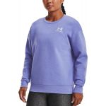 Under Armour Sweatshirt Essential Fleece Crew 1373032-495 Xs Violeta