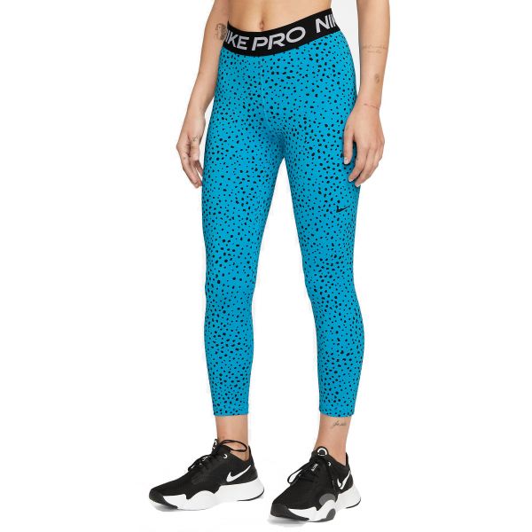 Nike Leggings Dri-fit Pro Cropped dm7583-446 L Azul