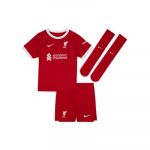 Nike Conjunto Liverpool FC Primeiro Equipamento 23/24 Jr Gym Red 116 - 122 cm - DX2804-688-116 - 122 cm