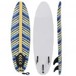 vidaXL Prancha de Surf Design Folhas 170 cm