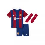 Nike Conjunto FC Barcelona Primeiro Equipamento 23/24 Bebé Deep Royal Blue-Noble Red-White 68 - 74 cm - DX2815-456-68 - 74 cm