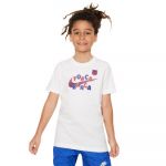 Nike Camisola FC Barcelona Fanswear 23/24 Jr White 164 cm - FJ1872-100-164 cm