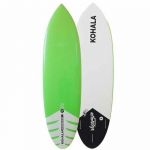 Bigbuy Fun Prancha de Surf Epoxy Surf 6'6"" Verde Rígida