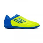 Umbro Sapatilhas de Futsal Classico XI IC Safety Yellow - Regal Blue - White 43 - 81877U-LNU-43