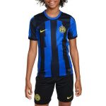 Nike Camisola Inter Milão Primeiro Equipamento 23/24 Jr Lyon Blue-Black-Vibrant Yellow 122 cm - DX2763-409-122 cm