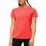 New Balance T-Shirt Mulher Impact Run Laranja 7201-13165, L