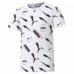 Puma T-Shirt Infantil Aop Branco 7339-13653, 13-14 Anos