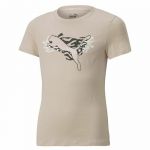 Puma T-Shirt Infantil Bege 7159-13000, 13-14 Anos