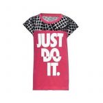 Nike T-Shirt Infantil 848-A72 Cor de Rosa 6516-10834, 5-6 Anos
