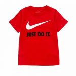 Nike T-Shirt Infantil Swoosh Vermelho 7375-13767, 3 Anos