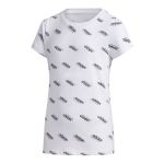 Adidas T-Shirt Infantil Sportswear Branco 28454-43771, 7-8 Anos