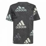 adidas T-Shirt Infantil Brand Love Preto 7382-13800, 7-8 Anos