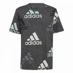 Adidas T-Shirt Infantil Brand Love Preto 7382-13799, 9-10 Anos