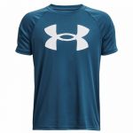 Under Armour T-Shirt Infantil Big Logo Azul 8102-15562, 14-16 Anos