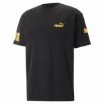 Puma T-Shirt Homem Power Summer Preto Unissexo 41345-50406, L
