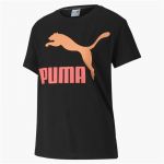 Puma T-Shirt Mulher Classics Logo Tee Preto 12641-29493, S