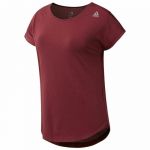 Reebok T-Shirt Mulher Work Mesh Vermelho Escuro 7065-12661, M