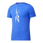 Reebok T-Shirt Homem Workout Ready Activchill Azul 6637-11155, L
