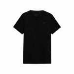 4F T-Shirt Regular Plain Preto Homem 43393-53962, M