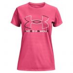 Under Armour T-Shirt Mulher Big Logo Cor de Rosa 6601-11047, 14-16 Anos