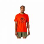 Asics T-Shirt Homem Fujitrail Laranja 7286-13458, L