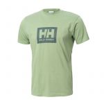 Helly Hansen T-Shirt Homem Hh Box T 53285 406 Verde 43066-53082, S