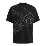 adidas T-Shirt Homem Giant Logo Preto 6688-11299, M