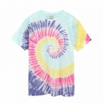 Vans T-Shirt Homem Rainbow Spiral Ciano 7956-15124, Xl