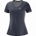 Salomon T-Shirt Mulher Agile Cinzento 5822-8409, M