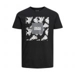 Jack & Jones T-Shirt Homem Jjtropicana Box Tee 12224165 Preto 8567-17297, Xl