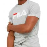 Fila T-Shirt Homem Bellano FAU0067 80000 Cinzento 8327-16412, S