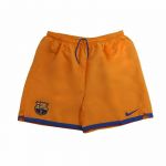 Nike Calções de Desporto Infantis Fc Barcelona Third Kit 07/08 Futebol Laranja 4978-6714, 13-15 Anos
