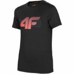 4F T-shirt Functional Preto 41158-50102, 6-7 Anos